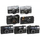 Rollei 35, XF 35, Rolleimatic and 3 other 35mm Cameras, 1971 onw