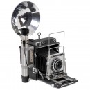 Crown Graphic 4 x 5 in. with Flash and Schneider Angulon, c. 195