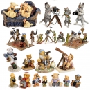 3 Anthropomorphic Figural Groups