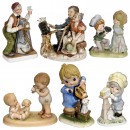 6 Porcelain Figures