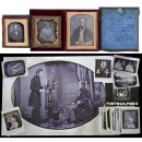4 Daguerreotypes and a Bockelberg Poster, 1850 onwards