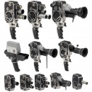 Lot of Bolex 8, c. 1952-72