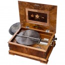 Stella Disc Musical Box with 10 Discs, c. 1900