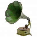 Rare Tin Toy Miraphone Phonograph, c. 1920