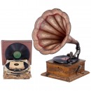 German Horn Gramophone, c. 1915