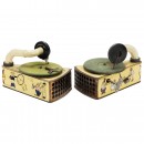 2 Toy Gramophones, c. 1925