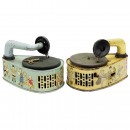 2 Toy Gramophones, c. 1925