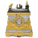 Louis-Philippe Marine Automaton Clock by Piolaine and Crevier, c
