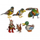 6 German Tin Toys by Köhler, c. 1950-60