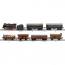 Märklin Steam Locomotive and 7 Wagons, Gauge 0, c. 1935