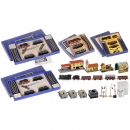 4 Fleischmann Train Sets and Railway Accessories, c. 1955
