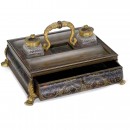 Boulle-Work Desk Garniture, c. 1870