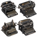 4 American Typewriters