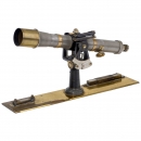 Bausch & Lomb Plane Table Alidade with Telescopic Sight, c. 1915