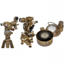 3 Russian Surveying Instruments, c. 1950-70