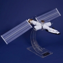 ESA Hermes Spaceplane and European Space Station (ESS) Model, c.