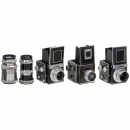 3 Primarflex Cameras and 2 Lenses