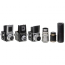 2 Primarflex Cameras, Primarflex II und 2 Lenses