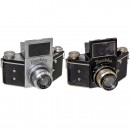 2 x Exakta B 4 x 6,5, c. 1938