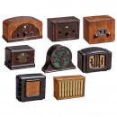 4 Radio Receivers and 4 Loudspeakers