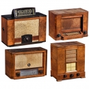 4 German Tube Radios