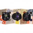 50 Shellac Records with Humorous Titles, c. 1925–1955