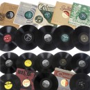 60 Jukebox and Rock 'n' Roll Music Shellac Records, 1950s