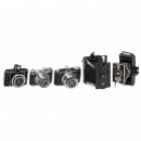 3 Cameras with Telescopic Tube and 2 further Cameras