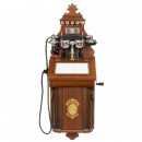 Ericsson Model AB 650 Wall Telephone, 1893 onwards