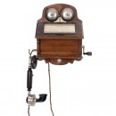 German DeTeWe Wall Telephone, c. 1904