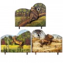 3 Fairground Shooting Gallery Targets, c. 1900