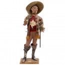 Rare Buffalo Bill Smoking Automaton by Gustave Vichy, c. 1890