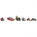 5 Tin Toy Motorcycles