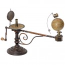 Tellurium with Lunarium by Jan Felkl, Prague, c. 1880