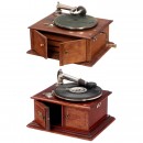 Two Table Gramophones