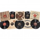 Shellac Records with Recordings of German Sound Film Stars, c. 1