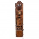 Bavarian Wall Telephone Station by Reiner, 1892 onwards