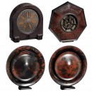 Four Philips Bakelite Loudspeakers, c. 1931