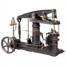 Model of a Single-Cylinder Center-Pillar Beam Engine, c. 1920