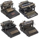 4 American Typewriters
