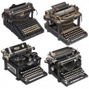 4 American Typewriters