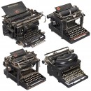 4 Remington Typewriters