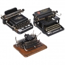 Blickensderfer No. 7, Remington Junior and The Pullman Mod. A
