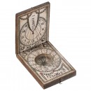 Bavarian Diptych Sundial by Kleininger, c. 1820