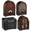 4 German Radio Receivers