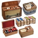 Tefifon Radio Receiver with Sound Tape Player and Other Equipmen