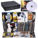 Pioneer CLD-S310F Laser Disc Player with 198 Laser Discs, c. 198