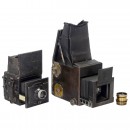 2 Reflex Cameras, c. 1910
