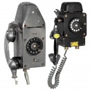 2 German Mining Telephones, c. 1965