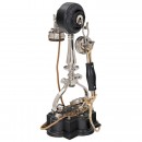 Rare French Bailleux-Ader Desk Telephone System, 1906
